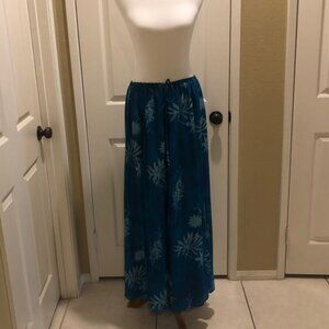 Beautiful Carole Little turquoise lined skirt. GUC